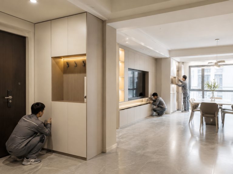 阳江二手房全屋翻新柜体